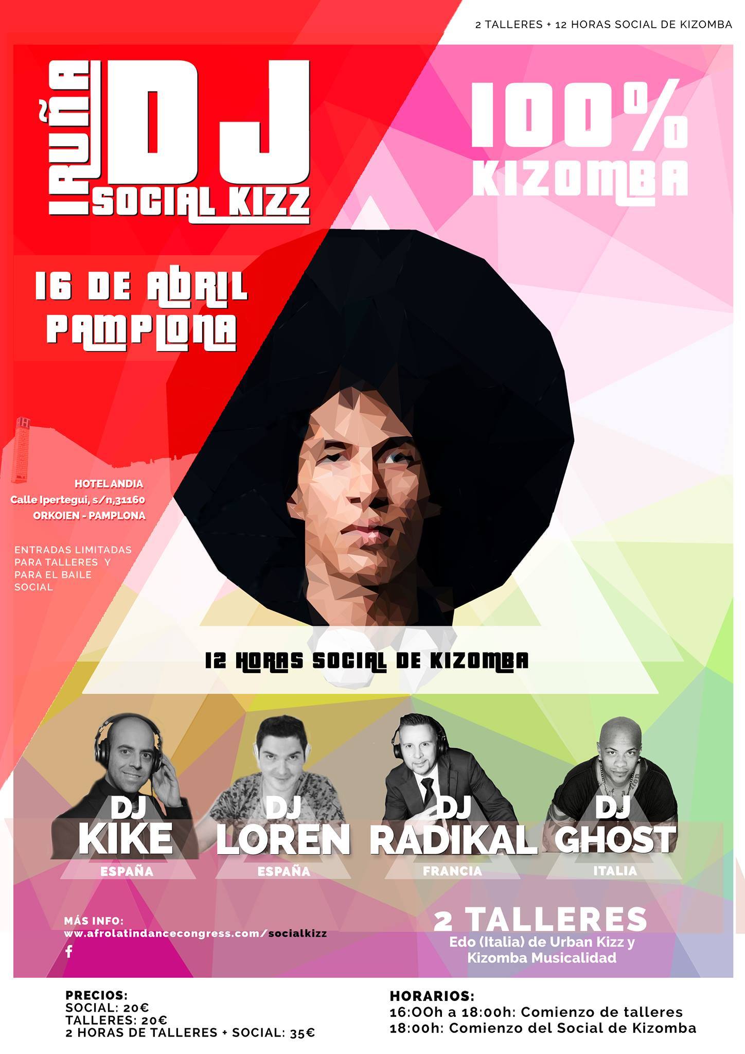 IRUÑA SOCIAL KIZZ - 16 Abril (Pamplona)