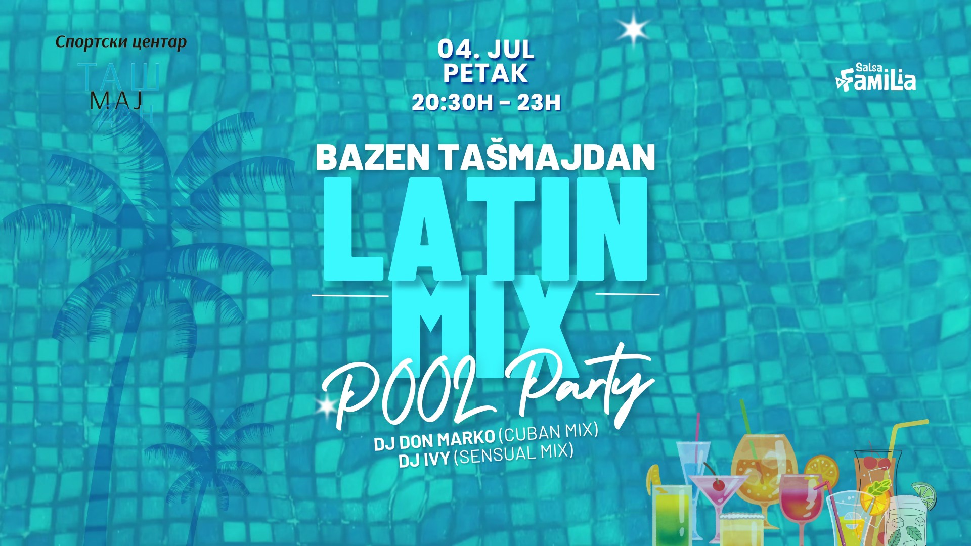 LATIN MIX Pool Party