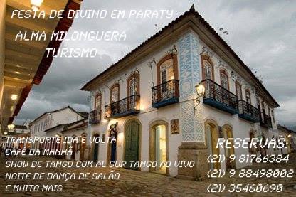 ALMA MILONGUERA TURISMO (VIAGEM PARA PARATY)
