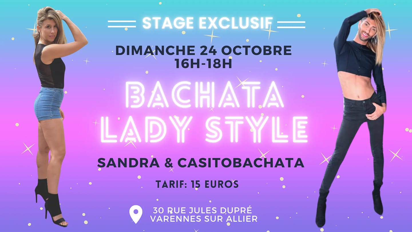 Stage exclusif de bachata Lady style