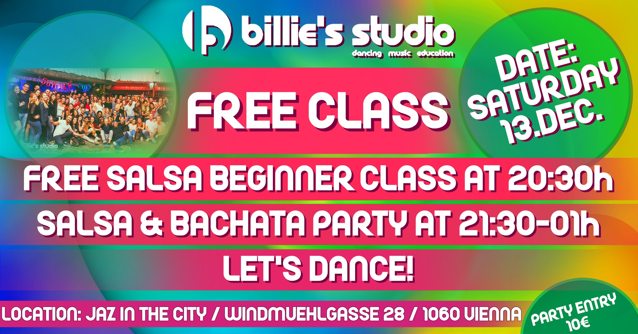 FREE SALSA BEGINNER CLASS
