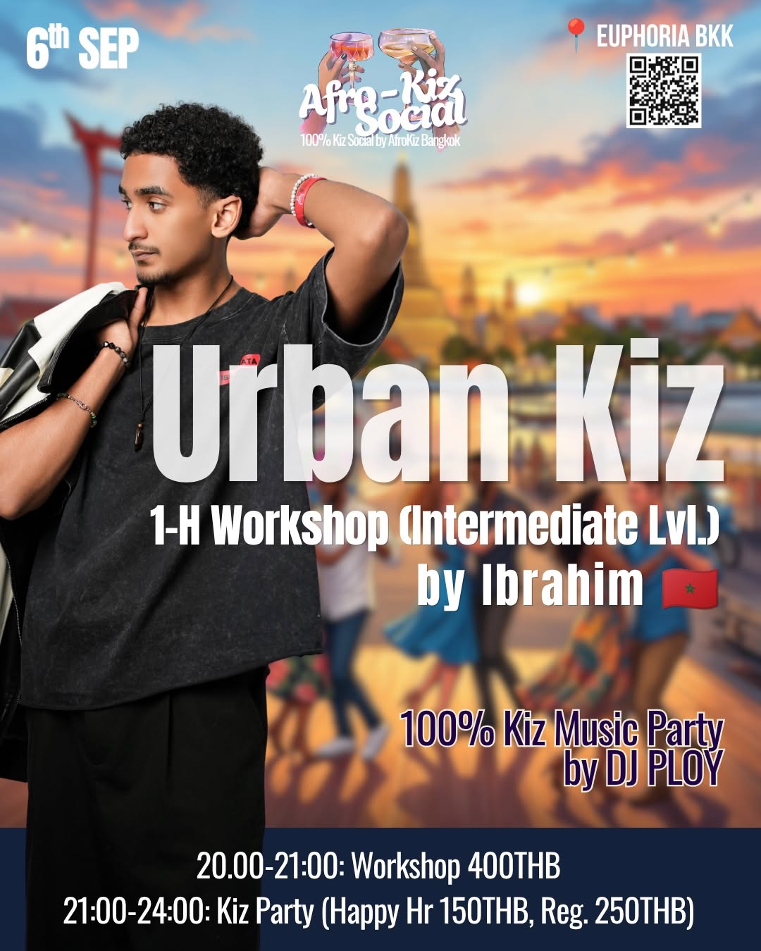 AfroKiz Social Urban Kiz Workshop by Ibrahim