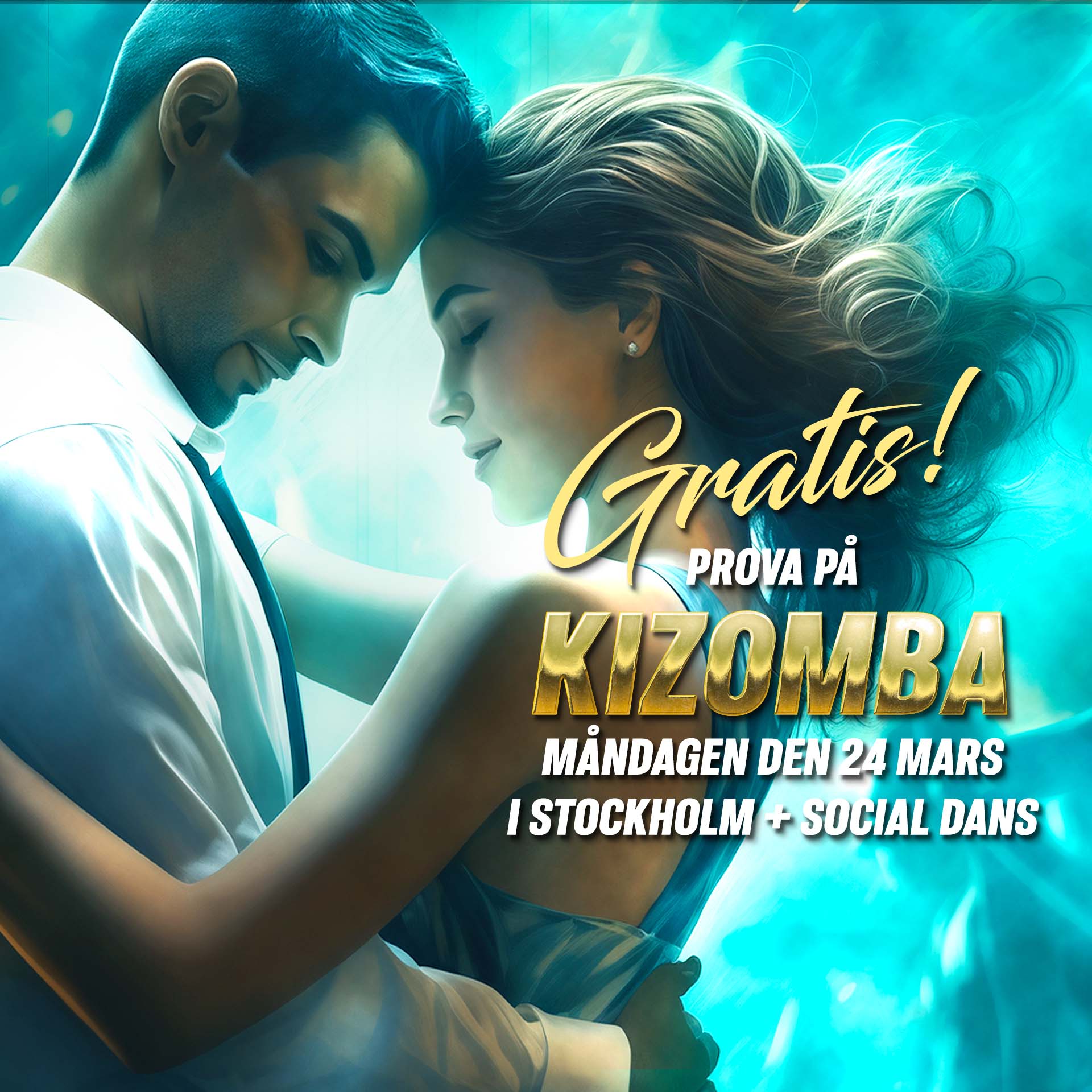 ๐ฅGRATIS๐ฅ prova pรฅ KIZOMBA i Stockholm + Social Dans