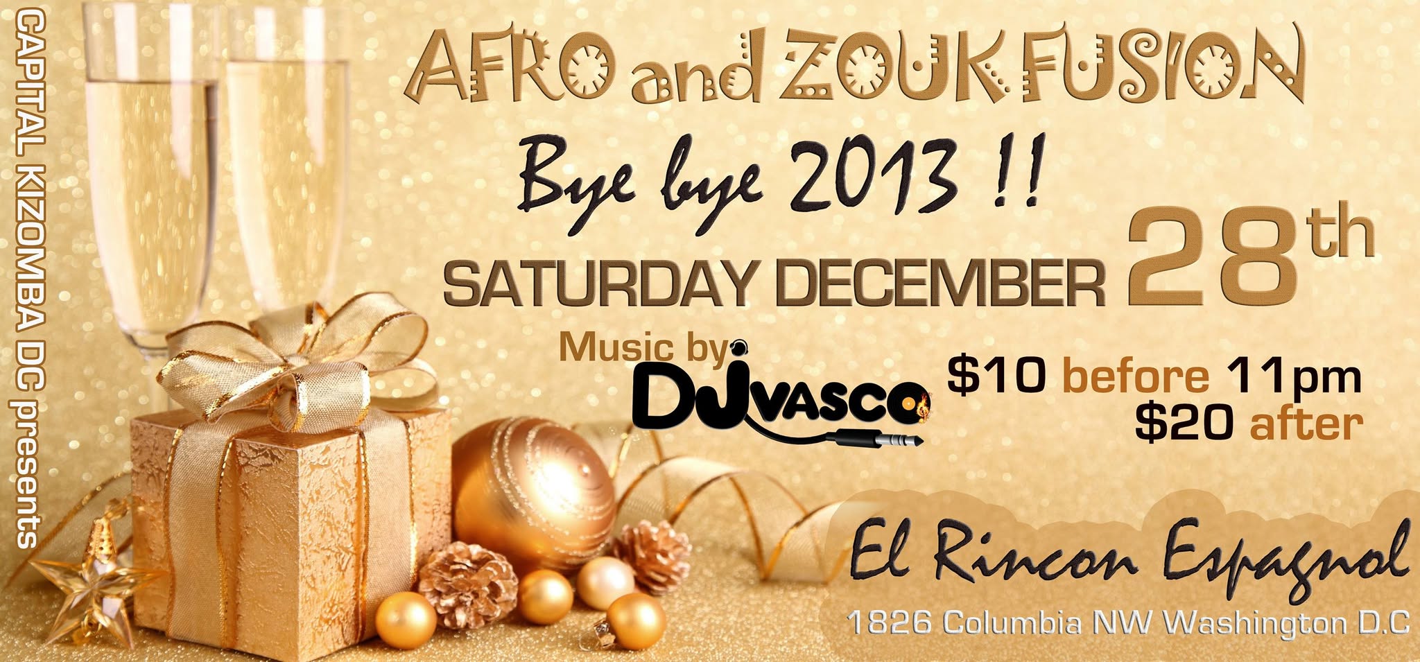 AFRO & ZOUK FUSION "BYE BYE 2013"