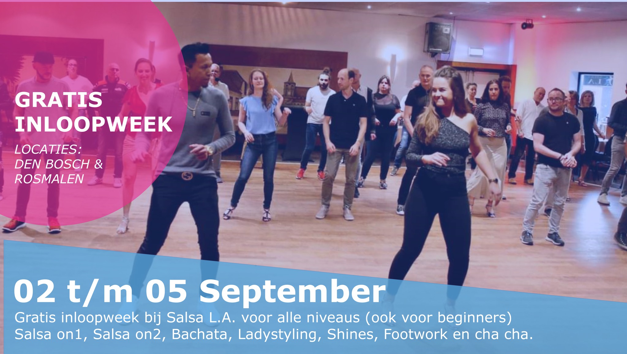 Gratis inloopweek bij Salsa L.A.