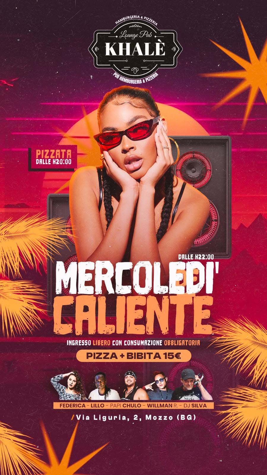 Mercoledi caliente
