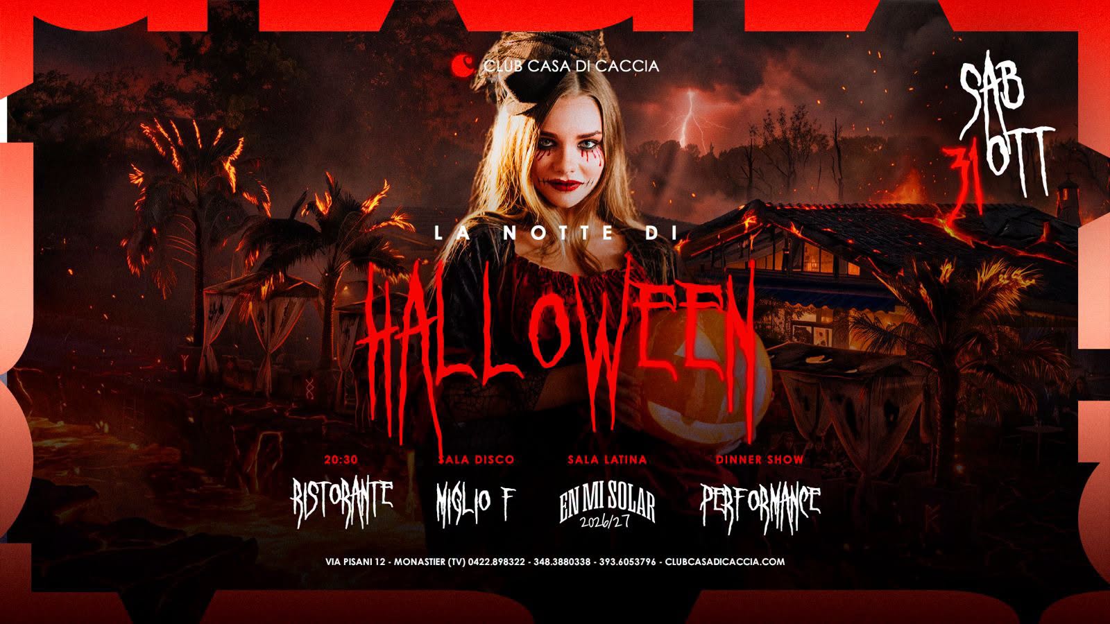 LA NOTTE DI HALLOWEEN_SABATO 31 OTTOBRE