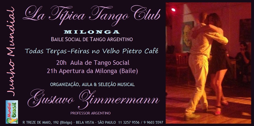 MILONGA "LA TÍPICA TANGO CLUB" (Baile Social de Tango Argentino)