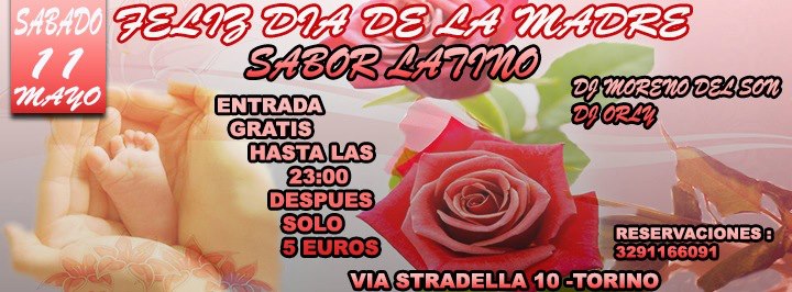 EL DIA DE LAS MADRES MAS SANDUNGUERAS DE TORINO