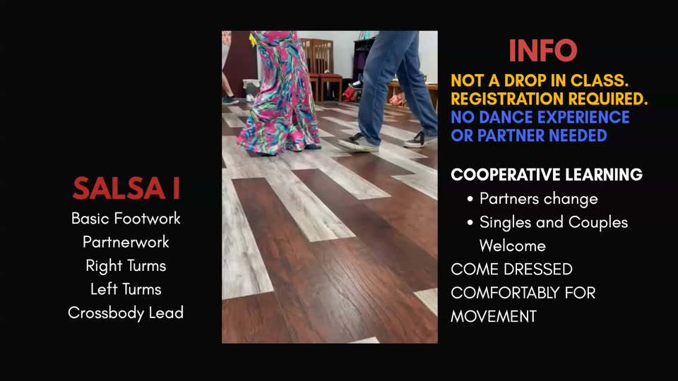 Salsa FUNdamentals Class: November