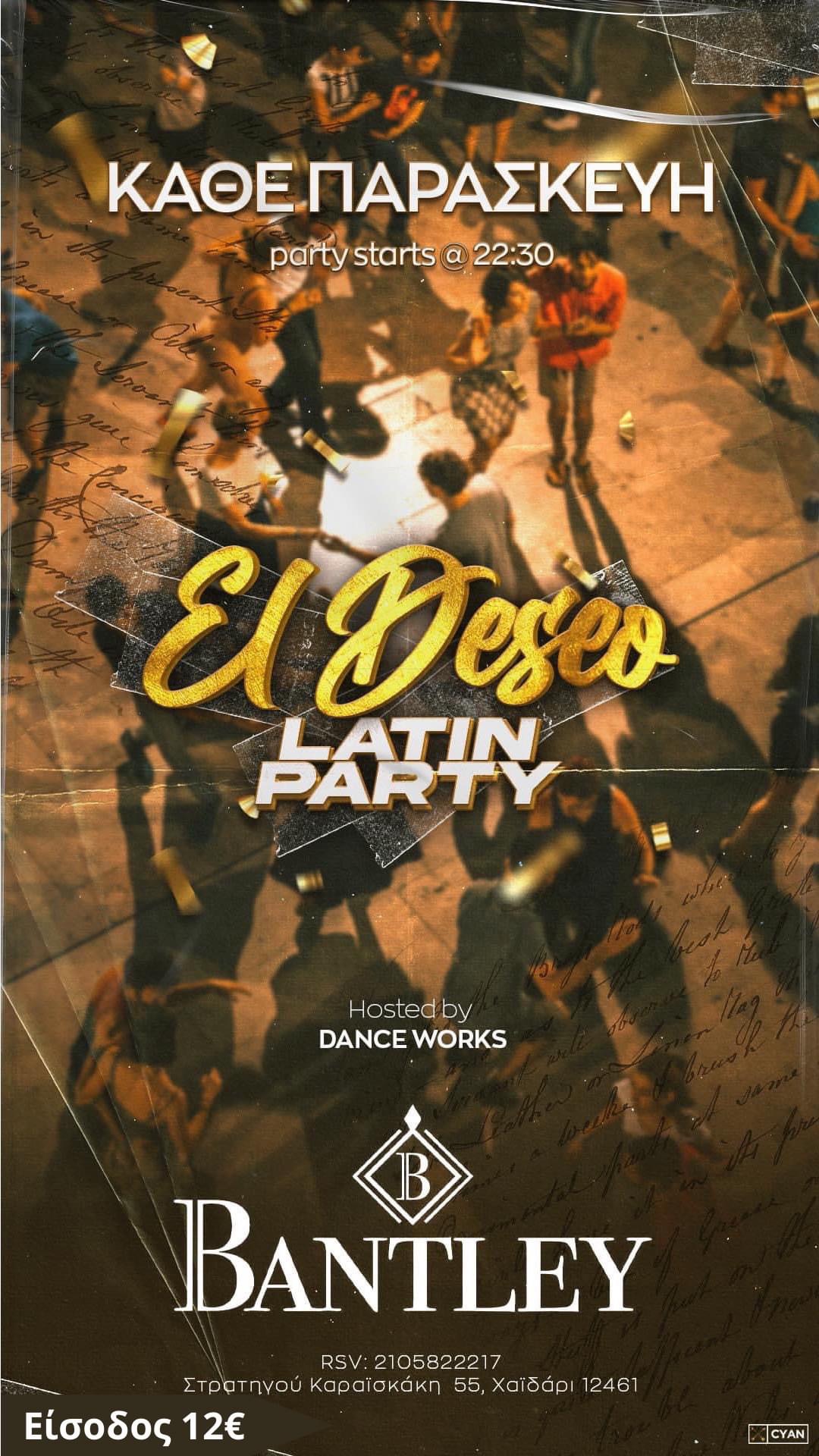 EL DESEO LATIN PARTY