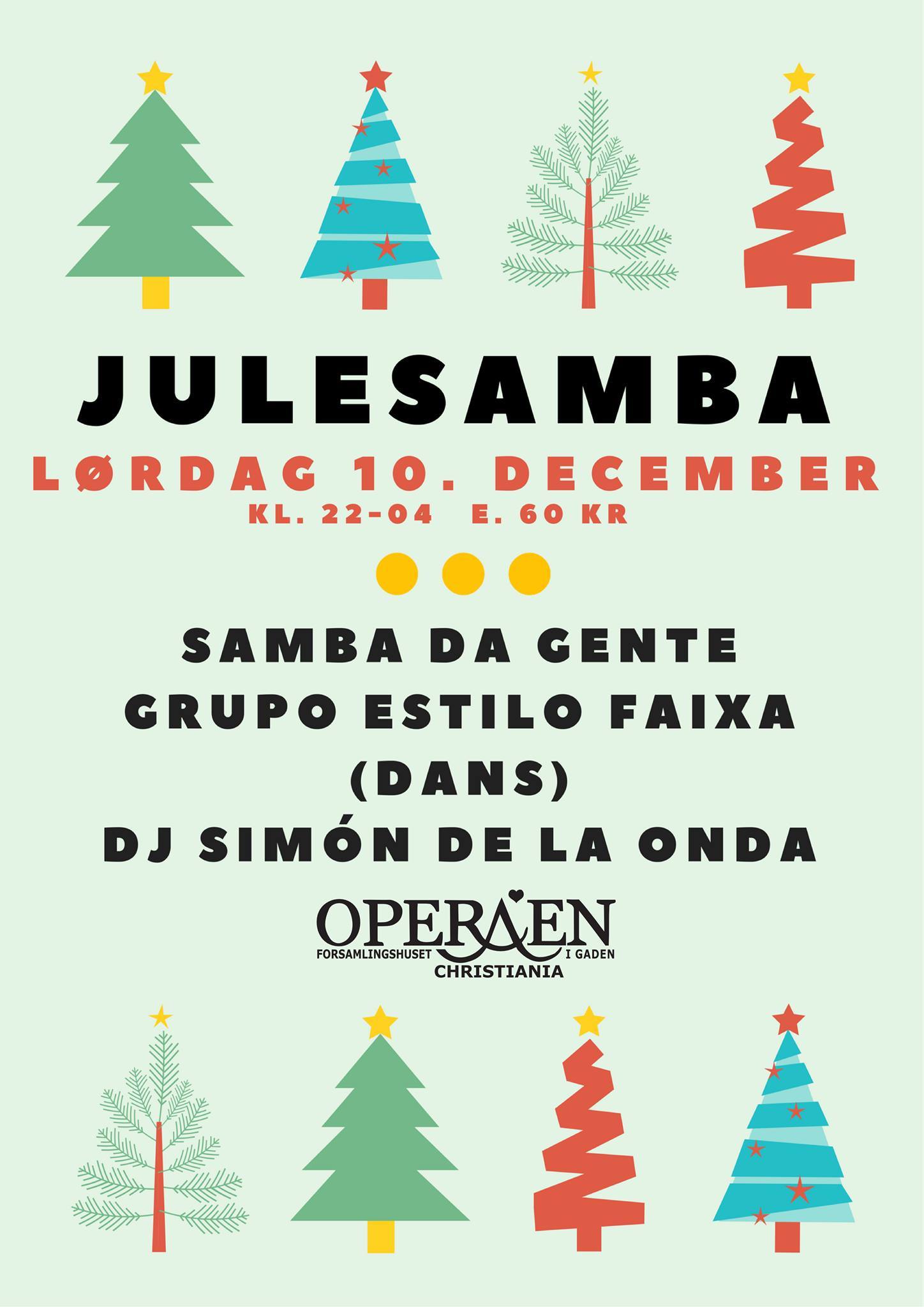 JULESAMBAFEST@Operaen-Christiania