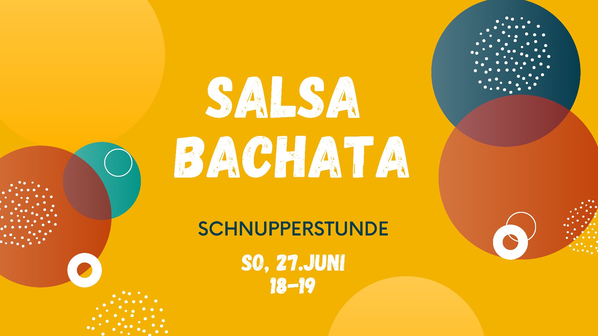 Salsa&Bachata Schnupperstunde