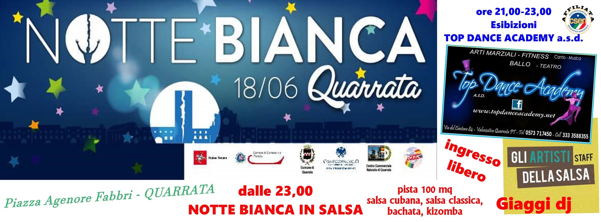 NOTTE BIANCA IN SALSA !!!!
