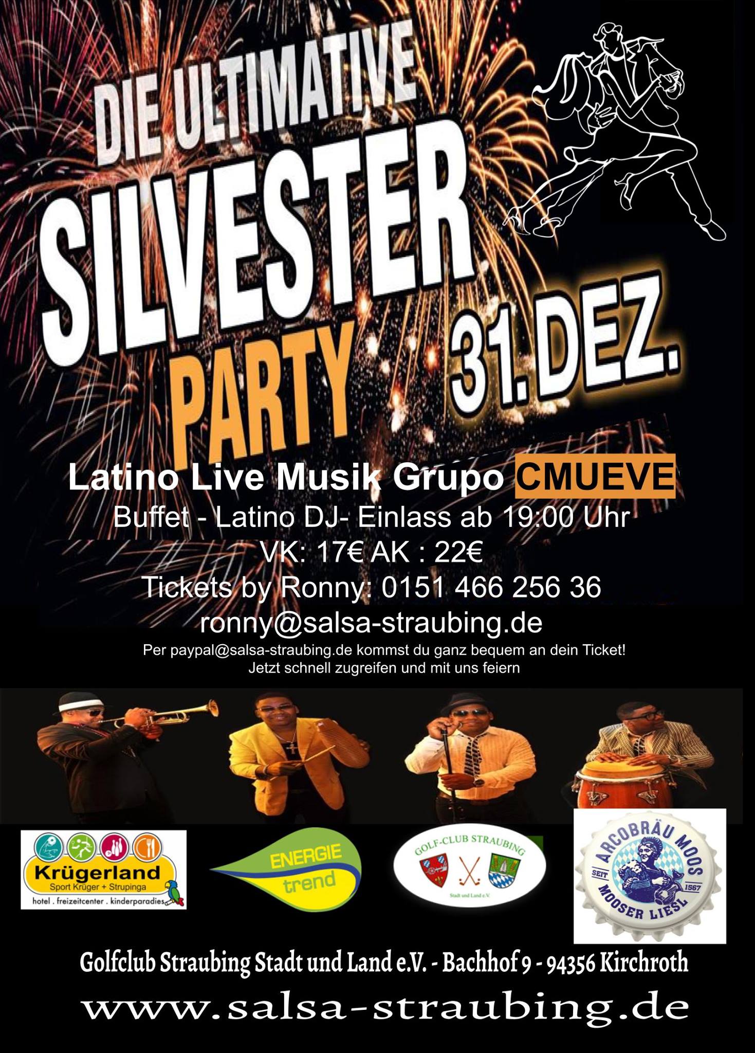 Latino Silvester Party 2019 Mit Live Musik
