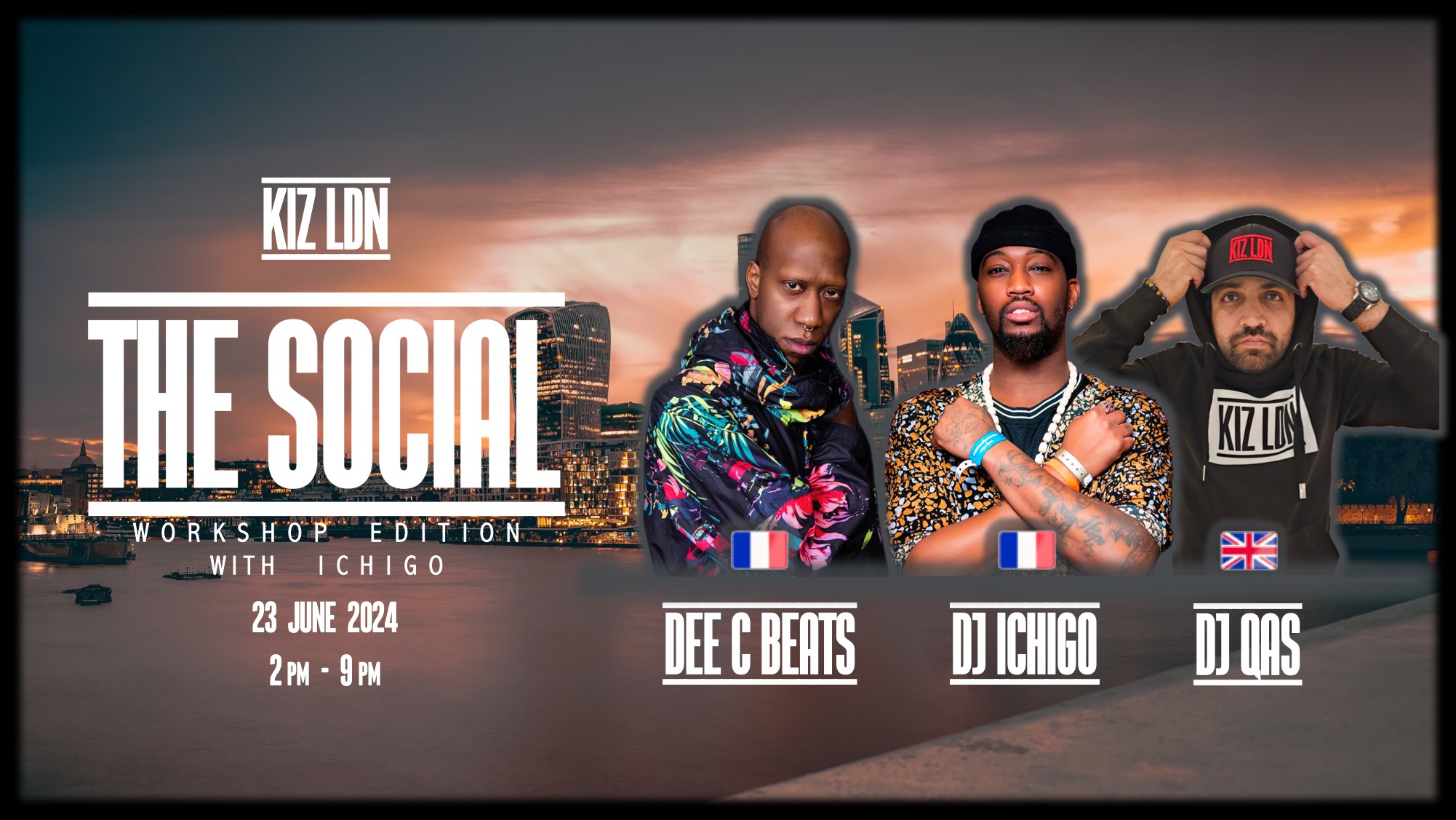 KIZ LDN: THE SOCIAL WORKSHOP EDITION WITH ICHIGO
