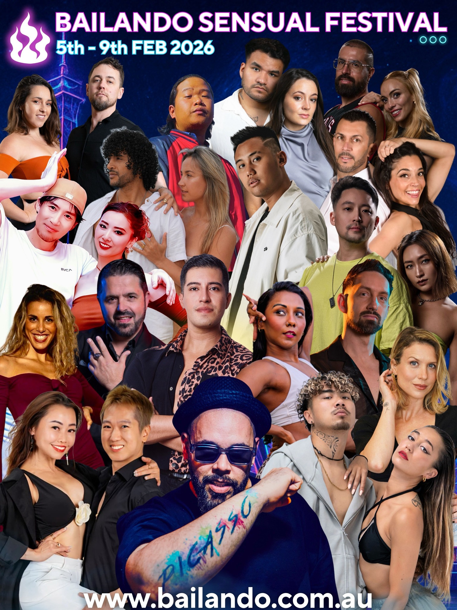 BAILANDO SENSUAL FESTIVAL 2026 ( 5-9th February 2026 )