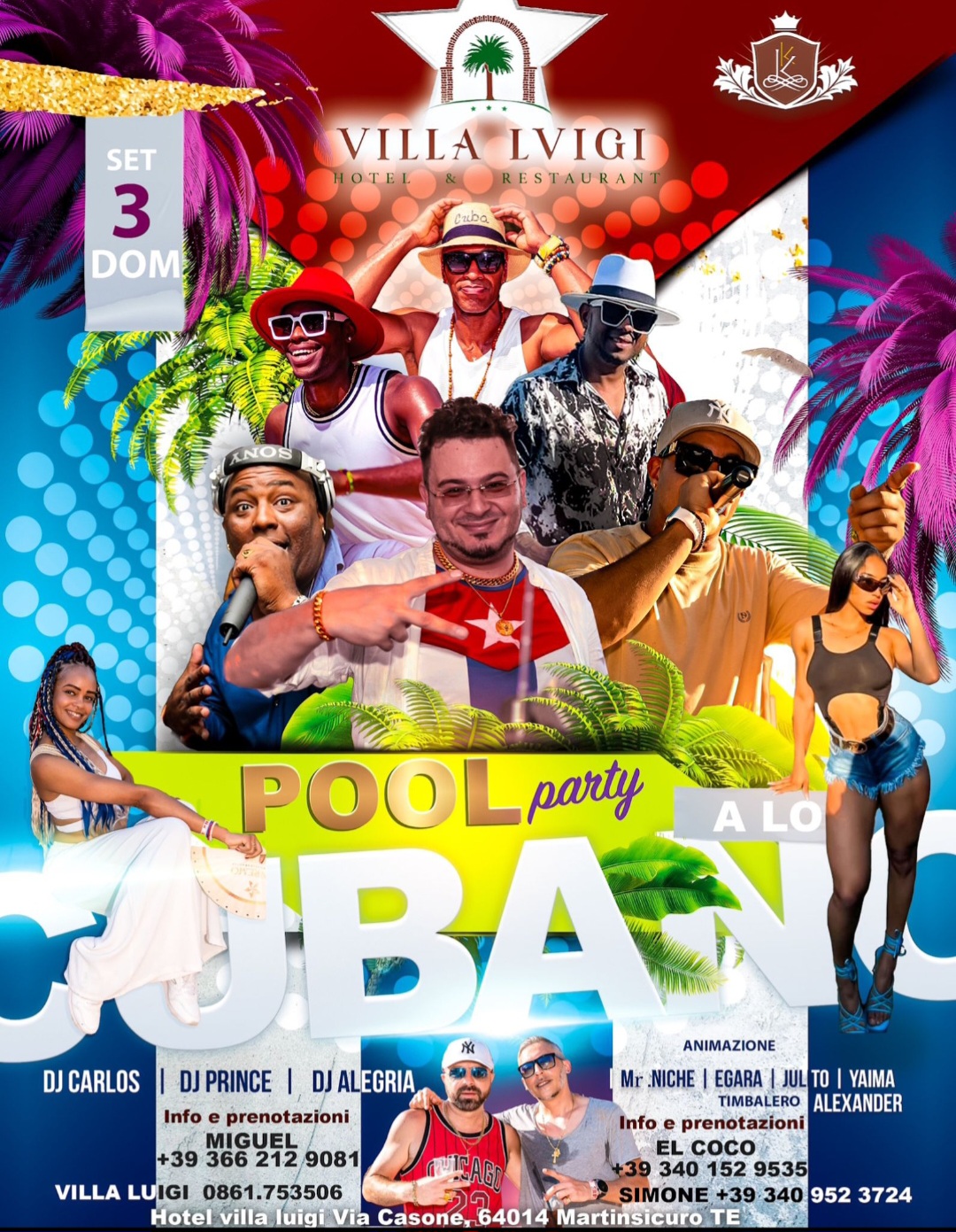 Pool Party a Lo Cubano