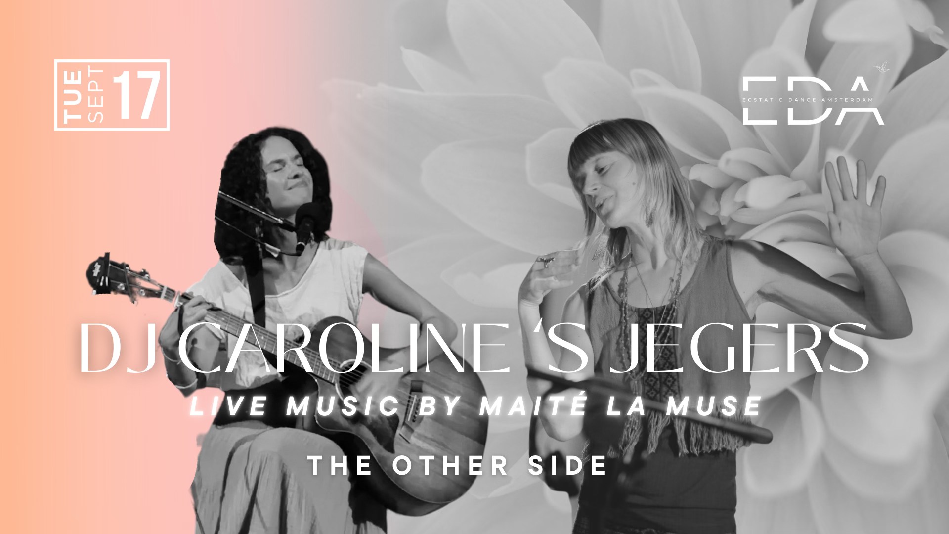 Ecstatic Dance Amsterdam โญ๏ธ DJ Caroline S'Jegers & Live Music by Maitรฉ La Muse