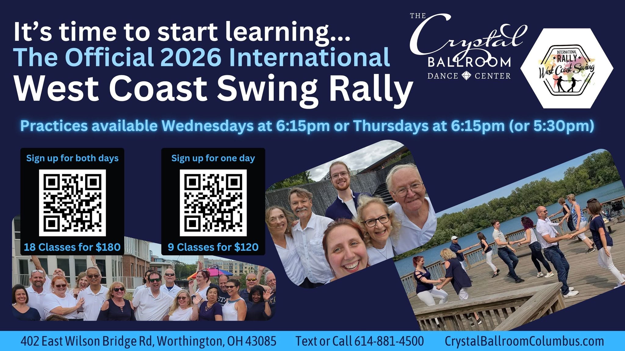 Learn the International West Coast Swing Rally Choreography