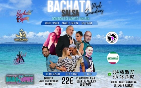 Bachata & Salsa Pool Sunday Valencia