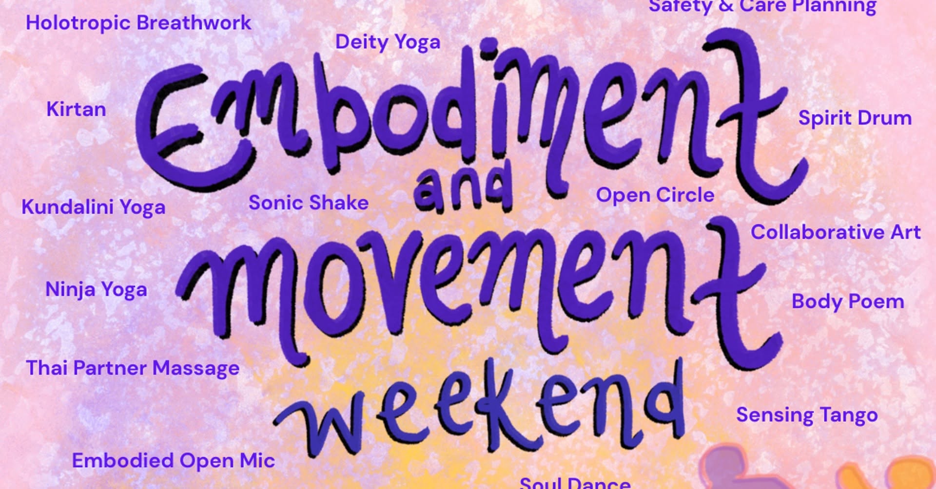 Embodiment and Movement Weekend: Saturday Workshops