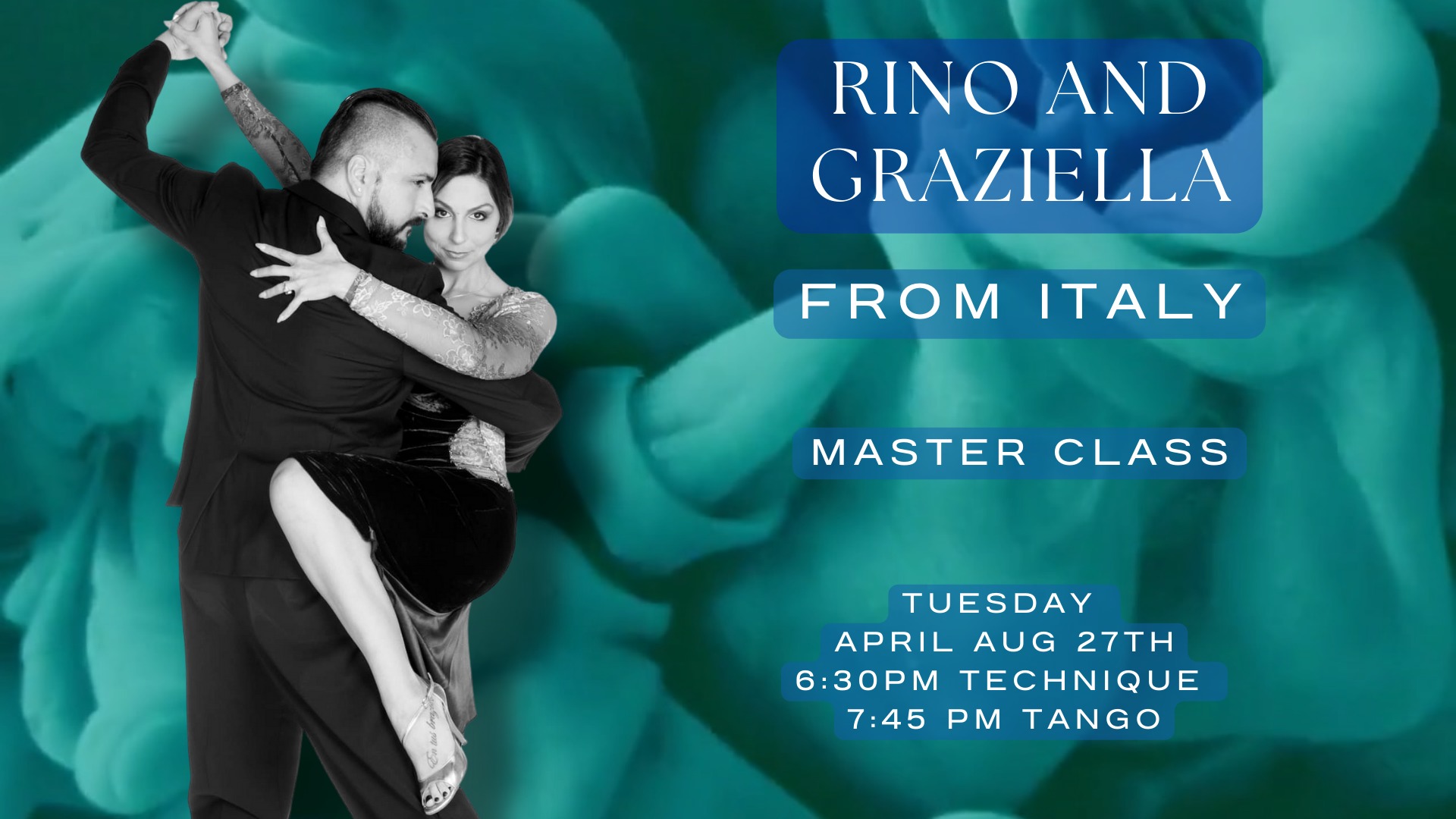 Rino and Graziella in NYC - Master Class