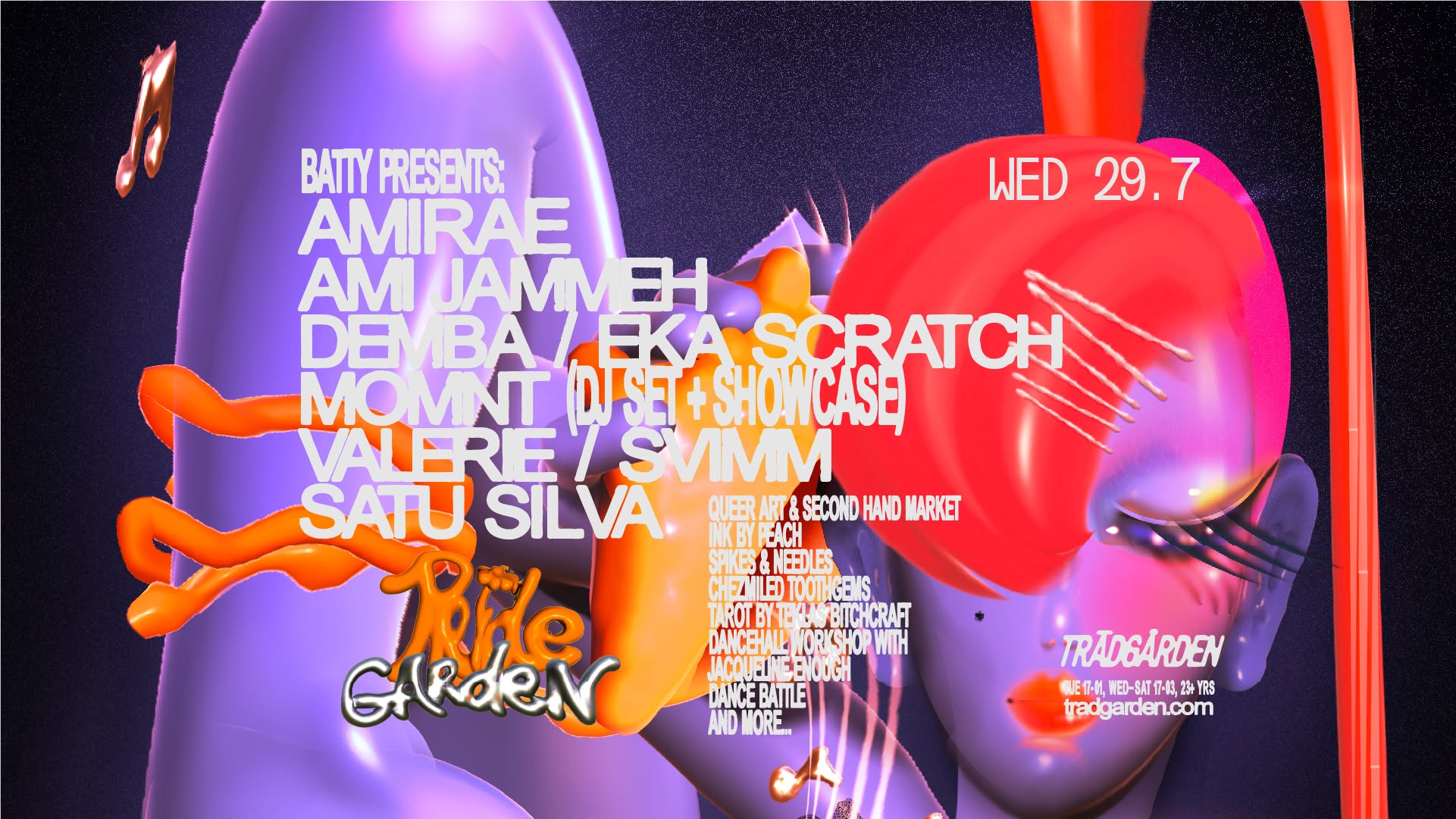 PRIDE GARDEN: WEDNESDAY
