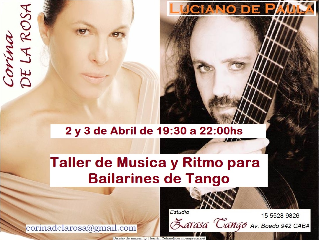 Taller de Musica y Ritmo para Bailarines de Tango
