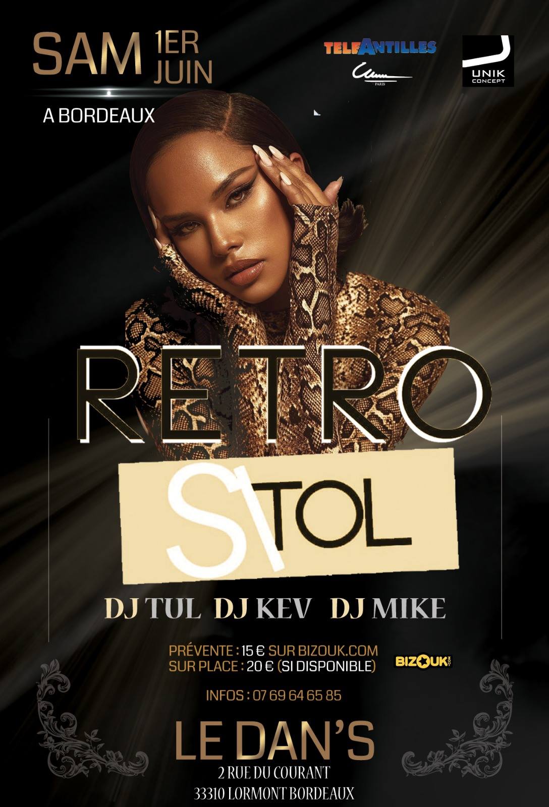RÉTRO SI TOL A Bordeaux Dj Tul Dj Mike & Dj Kev