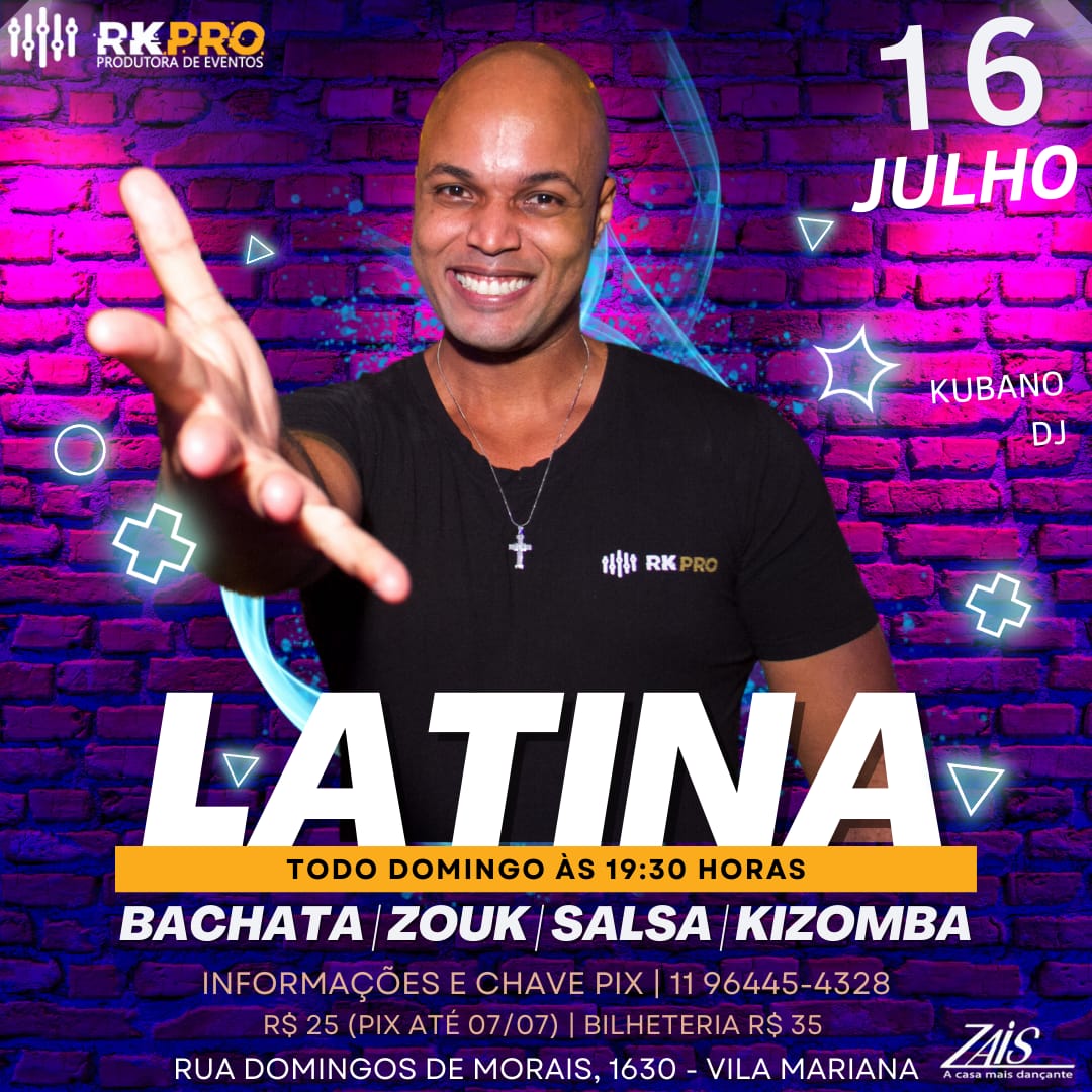 LATINA (TODO DOMINGO TEM!)