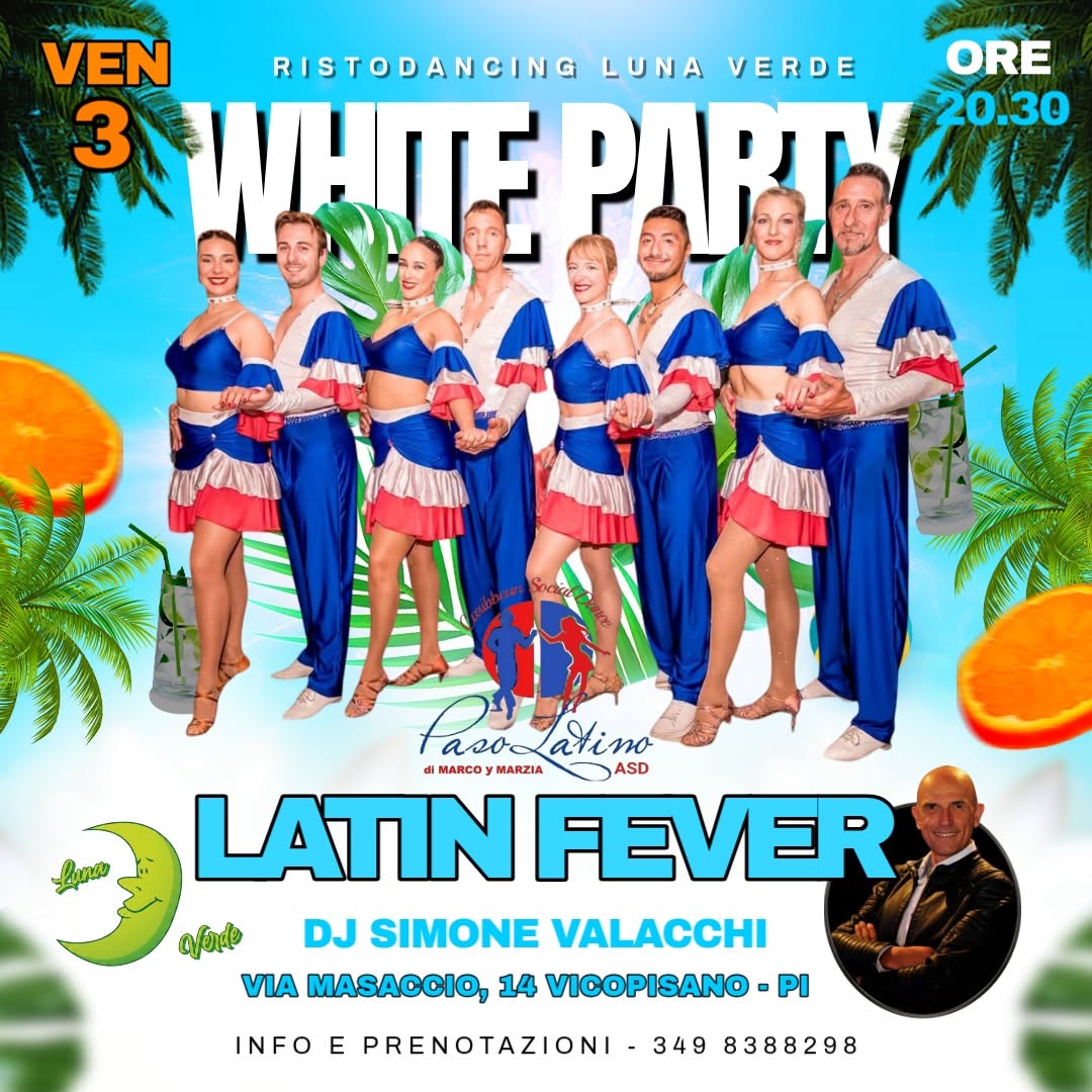 Latin Fever al Ristodancing Luna Verde