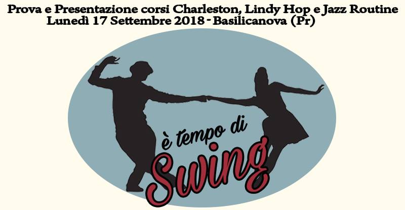 Charleston, Lindy Hop e Jazz Routine Prova e Presentazione corsi