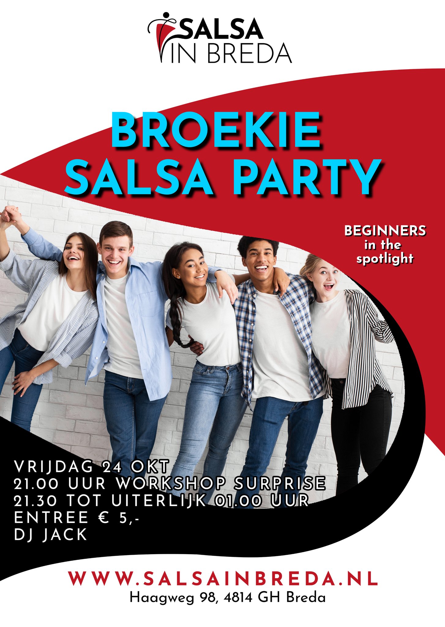 Broekie Party Dansschool Salsa in Breda