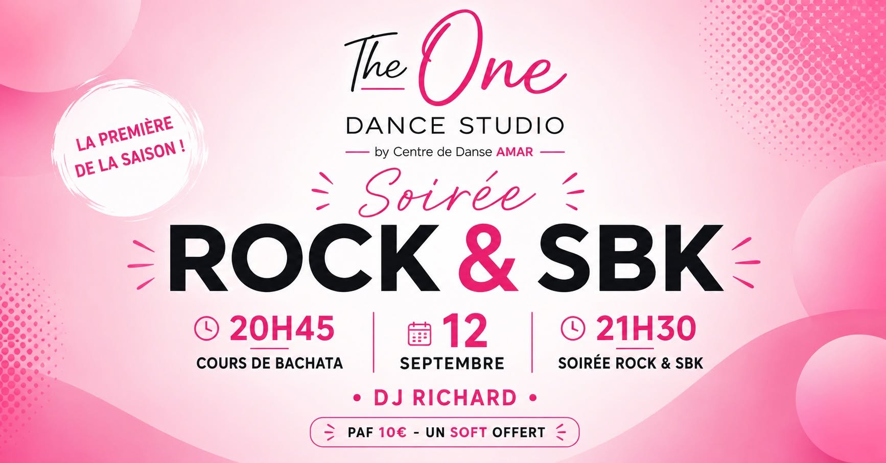 Première soirée de la saison