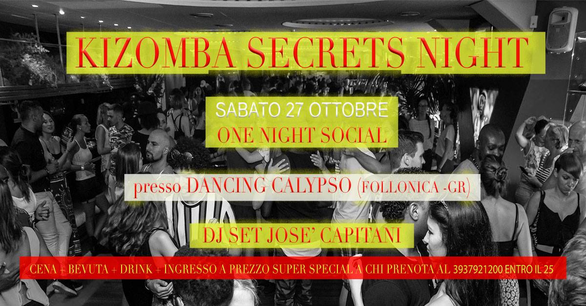 Kizomba Secrets Night a Follonica