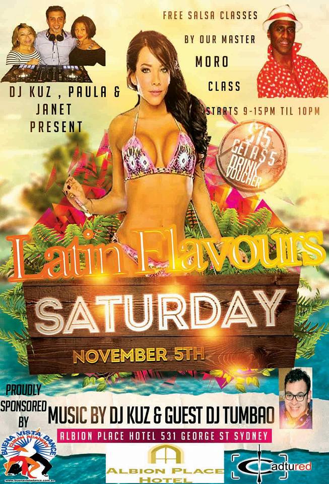 Latin Night Every Second Saturday In The HEART Of CBD!!!!