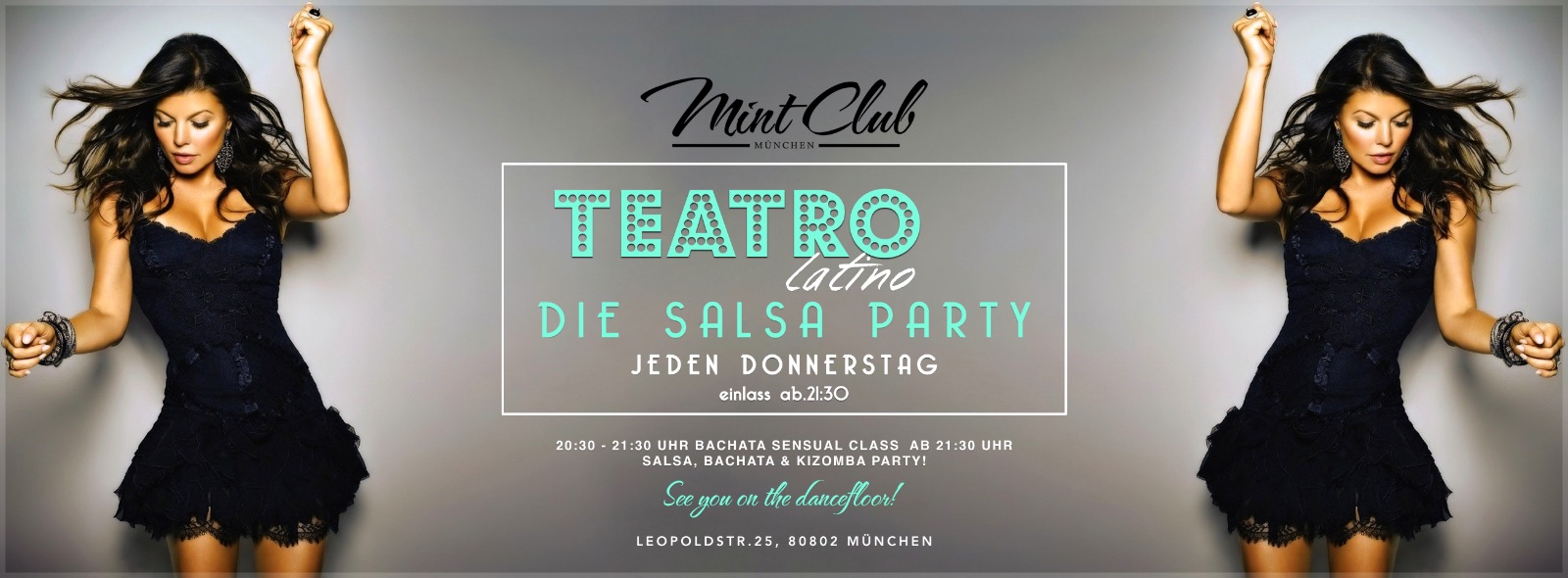 Teatro Latino - mit Bachata Show!