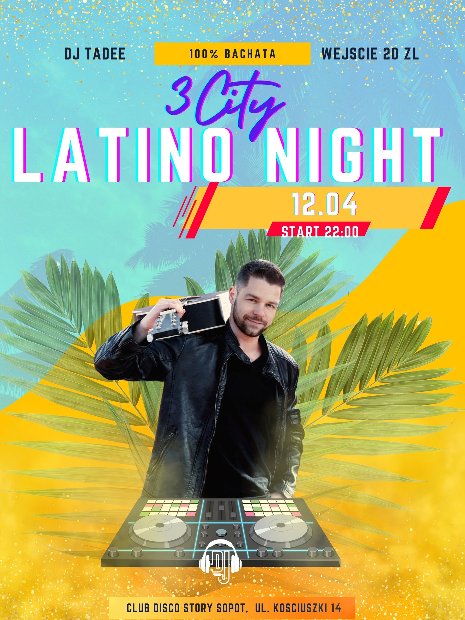 3City Latino Night 100% Bachata Dj Tadee 12.04.2024