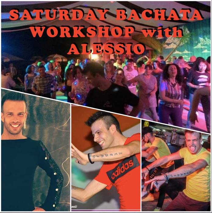 Sat 29th June Bachata Workshop & Party with Alessio.