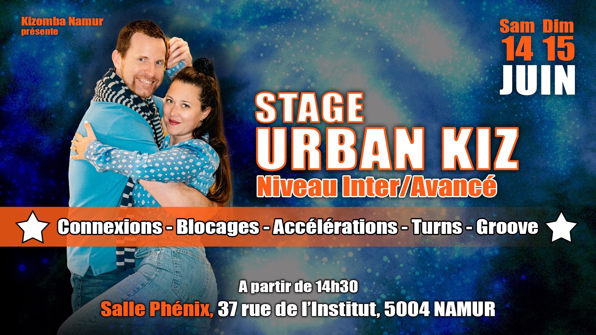 Stage Urban Kiz - Niv. Inter Avancé