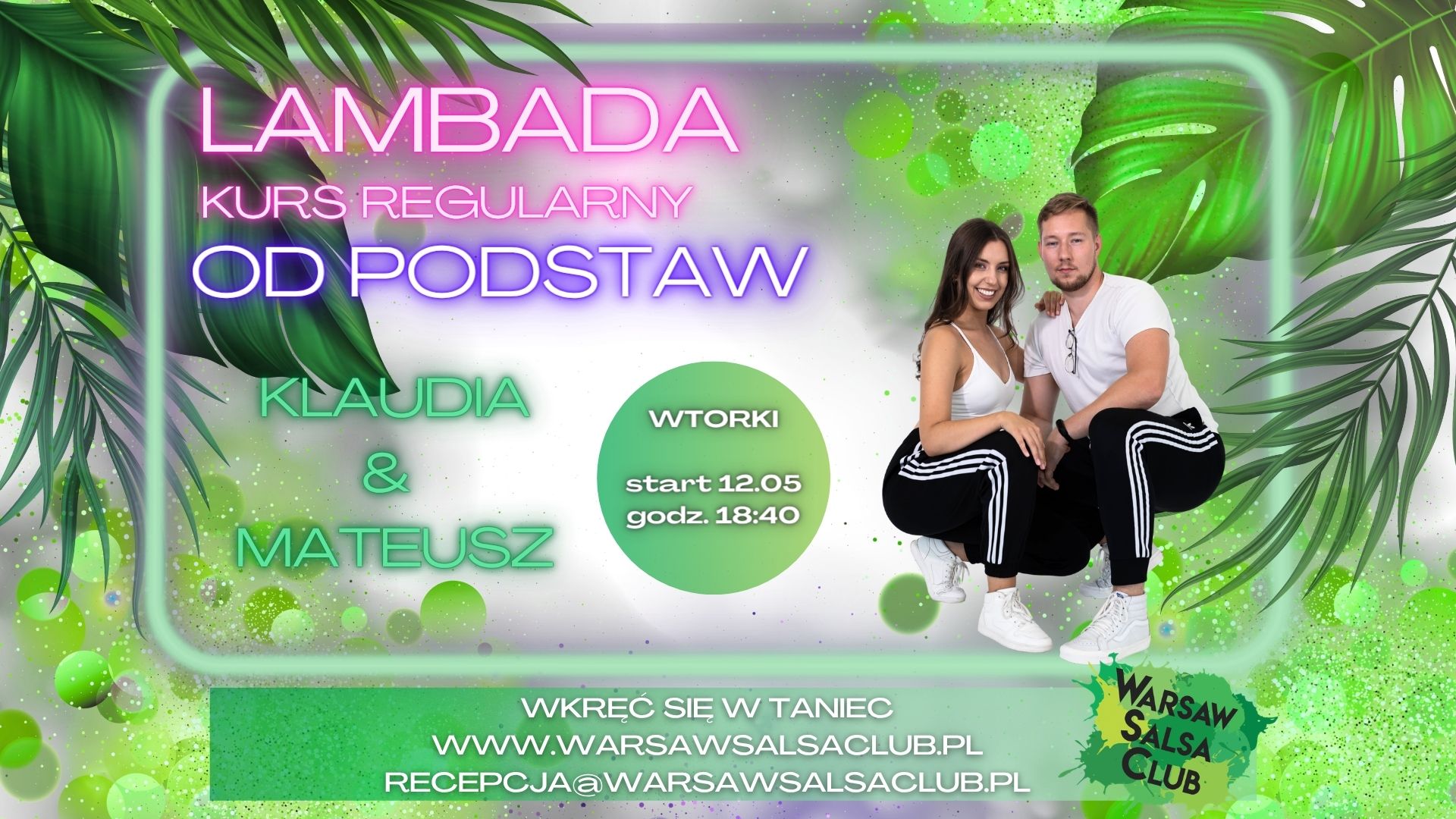 Lambada od podstaw z Klaudią i Mateuszem