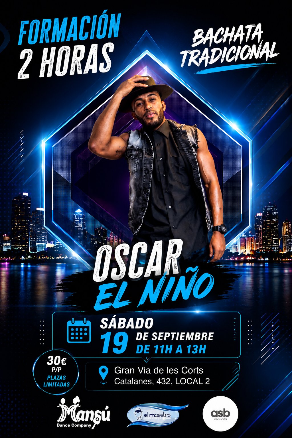 Tradicional Bachata from the root 2h Barcelona