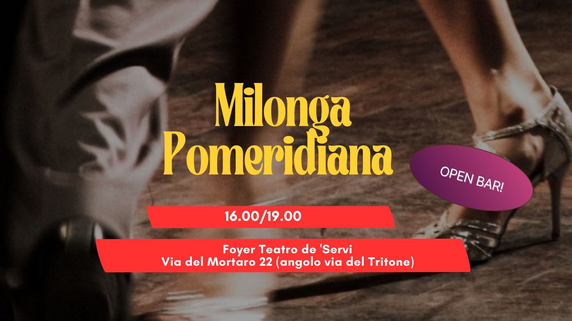 Milonga Pomeridiana AmarTangO - Tdj Dolores