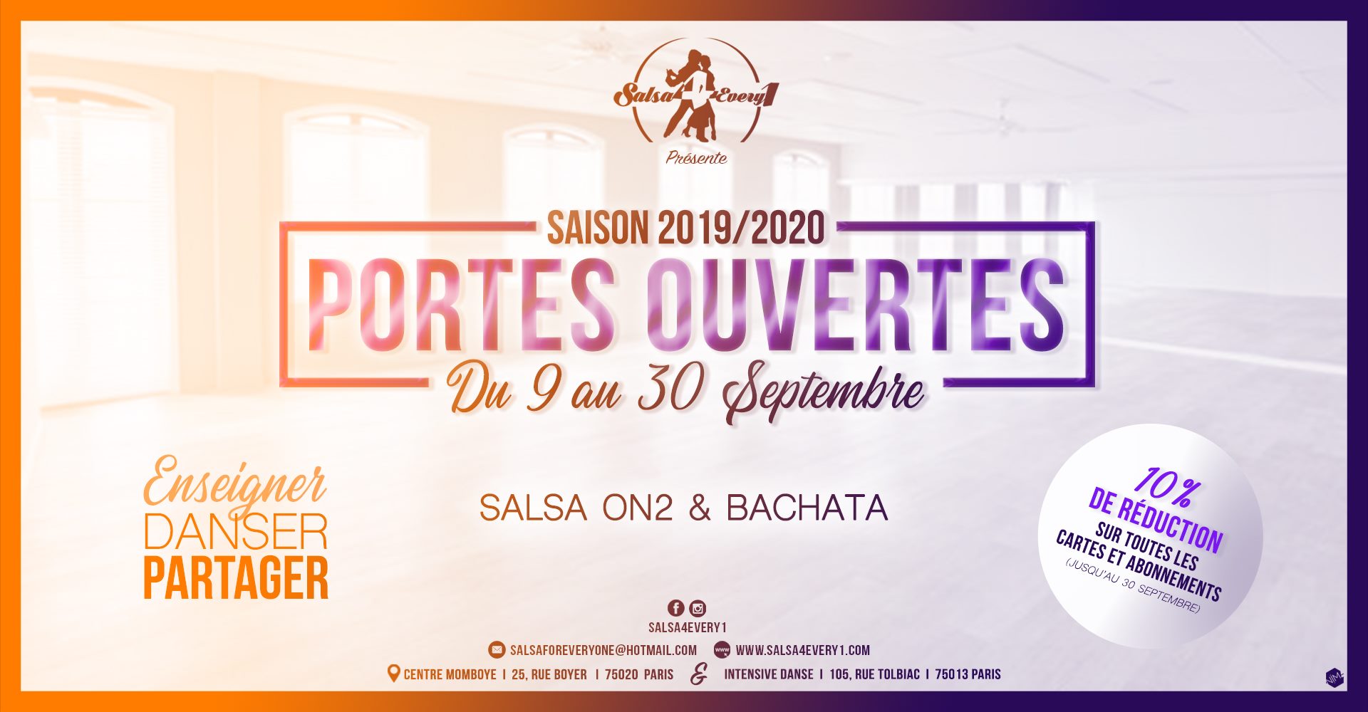 Portes Ouvertes Salsa4every1
