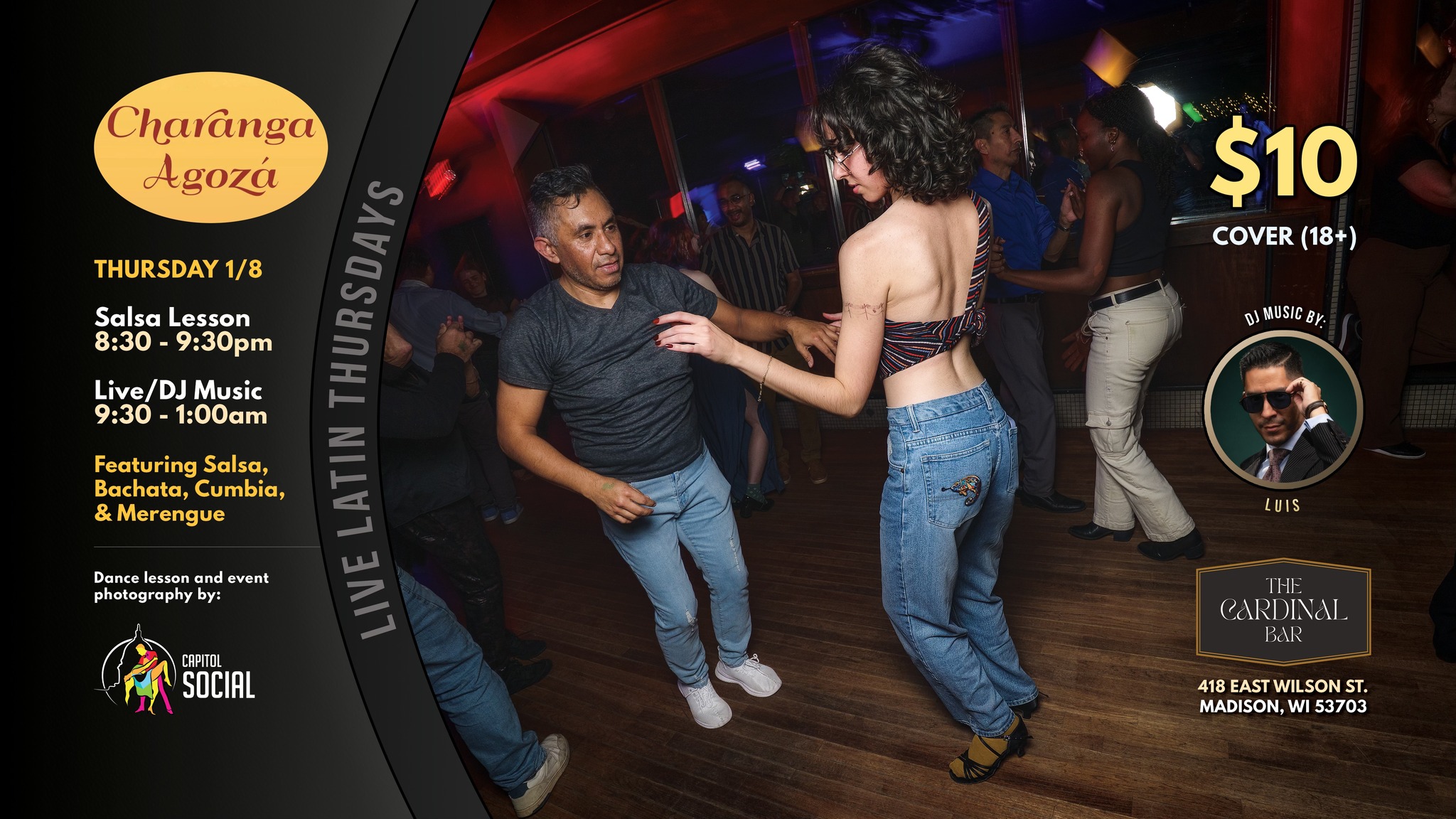 CHARANGA AGOZÁ At The Cardinal! (1 08 26)