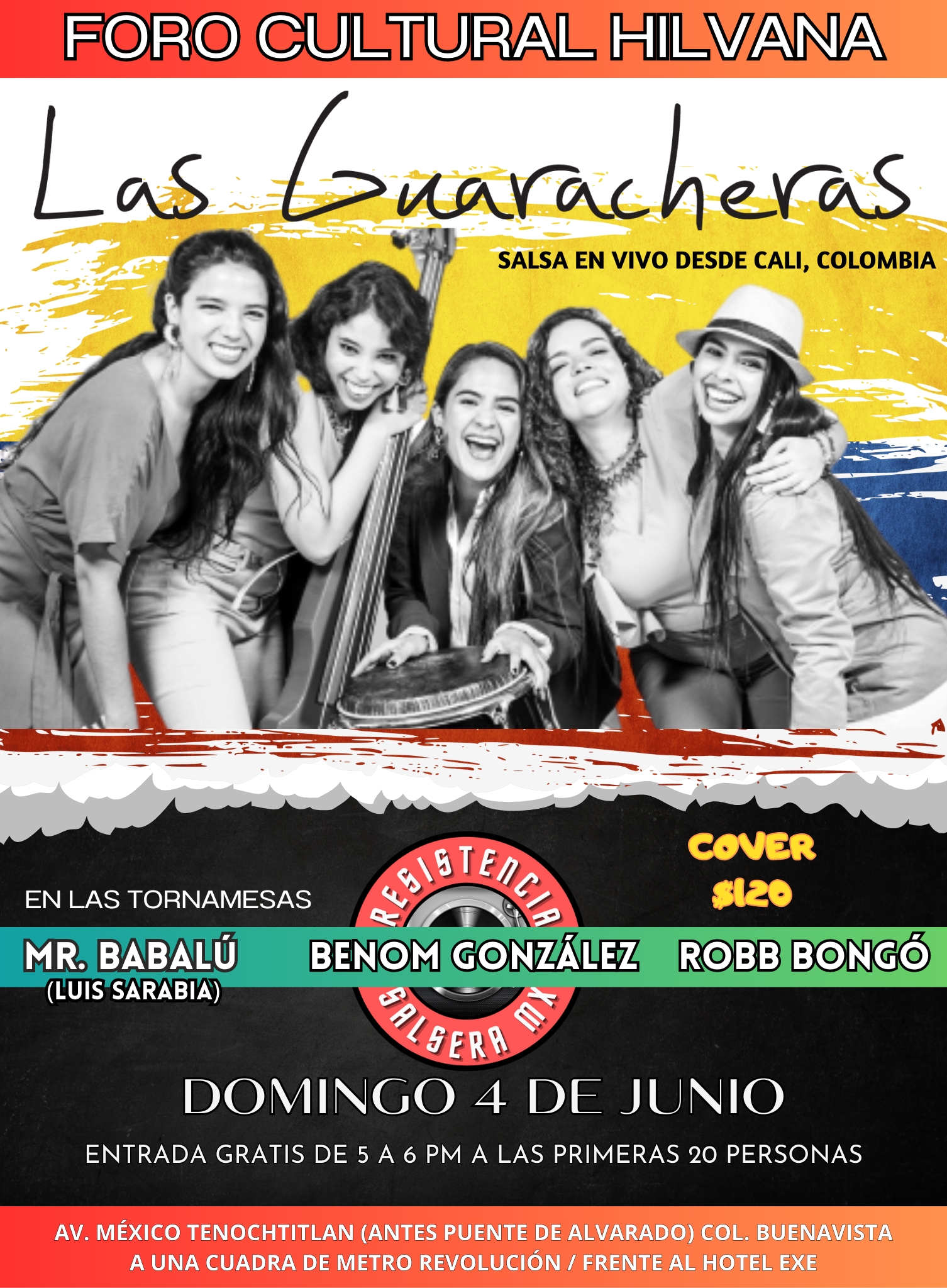 Las Guaracheras en el Foro Cultural Hilvana