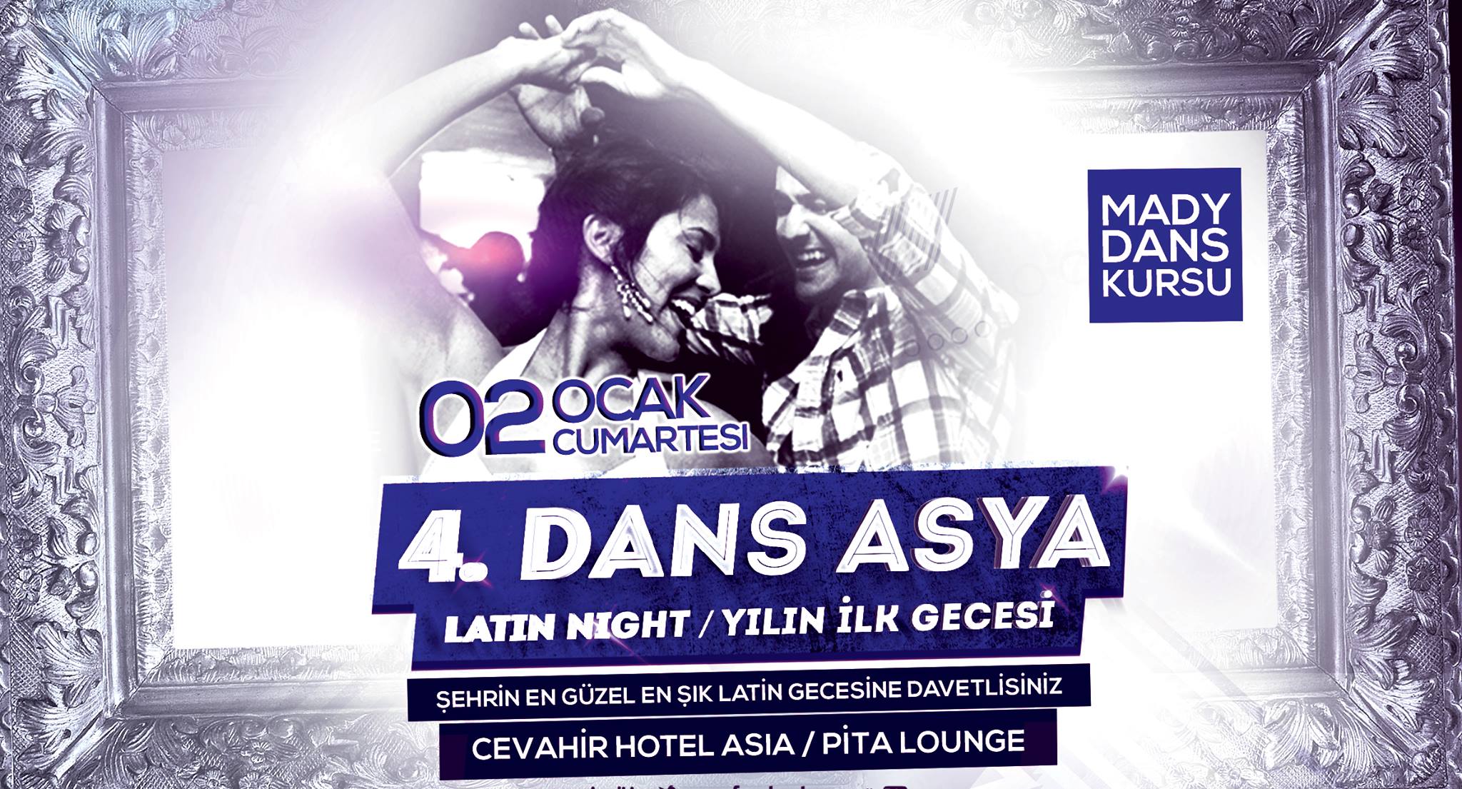 4. DANS ASYA LATİN NİGHT YILIN İLK GECESİ