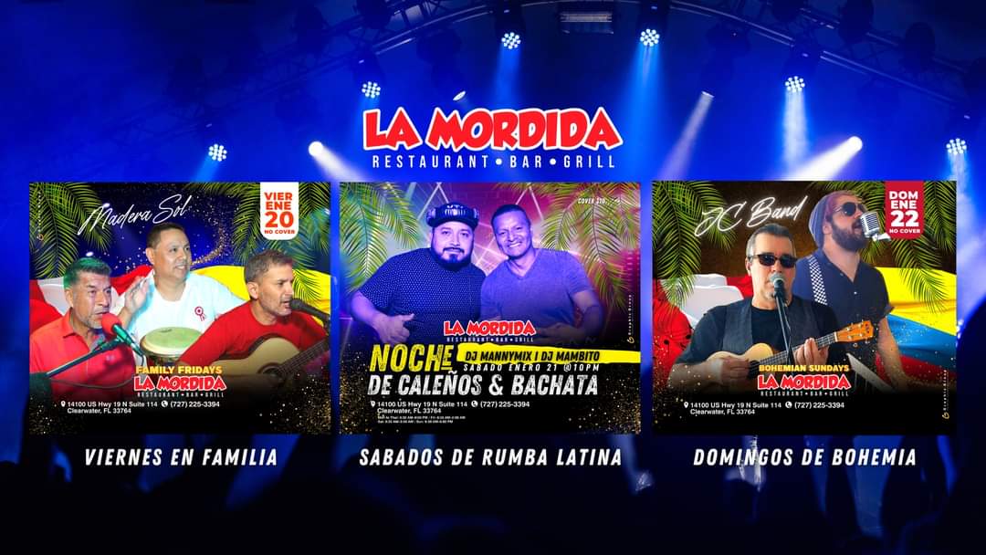 Noche De Caleños Salsa Dura Y Bachata @La Mordida