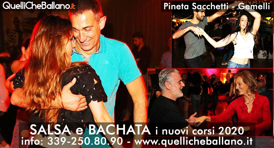 Prova Gratuita nuovi Corsi Salsa e Bachata zona Gemelli!